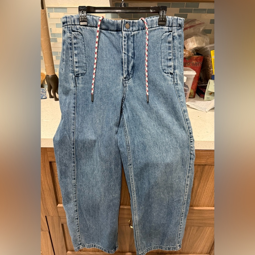Pilcro Anthropologie Woman’s wide leg Jeans